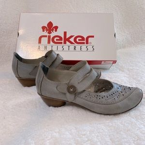 Rieker Gray Mirjam Shoes Size 6US EUC